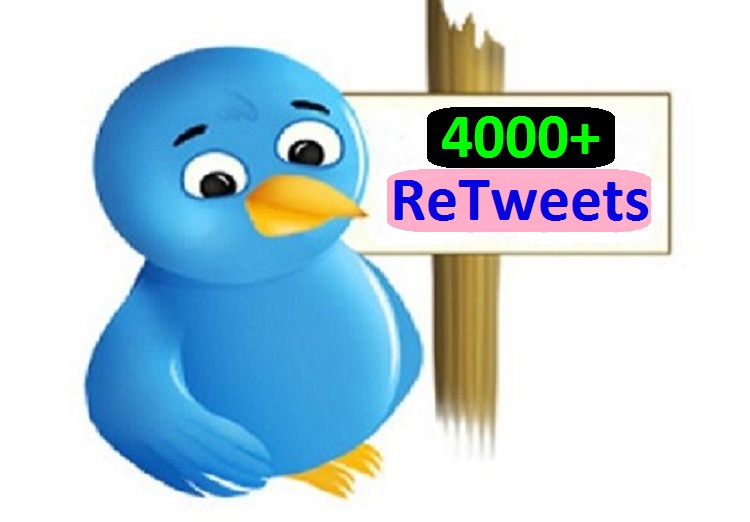 get you 4000+ Retweets on your tweet in just 24 hours