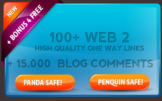 create 100 High Quality WEB 2 links, 15 000 Seo Live blog comments to them For the Massive and great Serp Boost