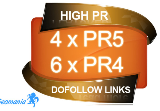 manually build 4 x PR5 and 6 x PR4 dofollow High Quality backlinks with anchor text on actual PR5 and PR4 page + submitt them to linklicious just
