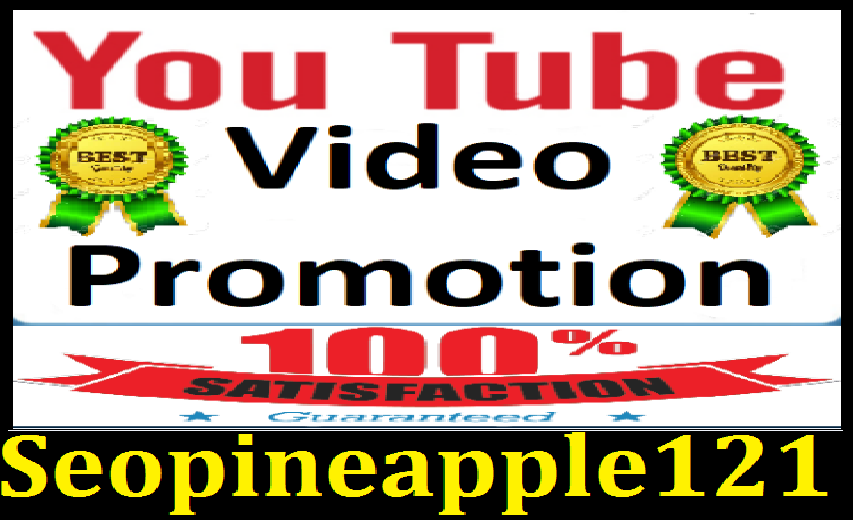 YouTube Video promotion marketing with Exclusive Service