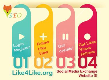 Real Fast Delivery Like4Like 10K+ Points in One Account only