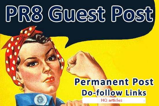Authority POWERFUL guest posts 2X PR8 at the lowest p...