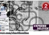 design an unique twitter background with your logo photo or anything you want within 2 days....!@
