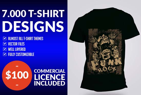 Will deliver 18000 T-Shirt Designs and Source Files