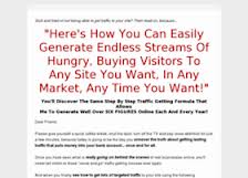 show you an undisclosed information on ay traffic software that guarantee endless traffic daily