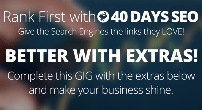 I will rank you First in Google, 50 PR10 Niche Backlinks, 40days SEO 