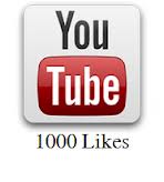 give you1000+ real human youtube likes for your any you tube video chanel