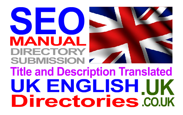 submit to UK English Directories MANUALLY