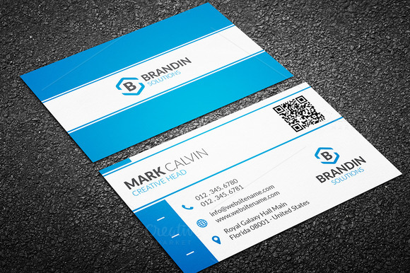 design OUTSTANDING 2side business card 