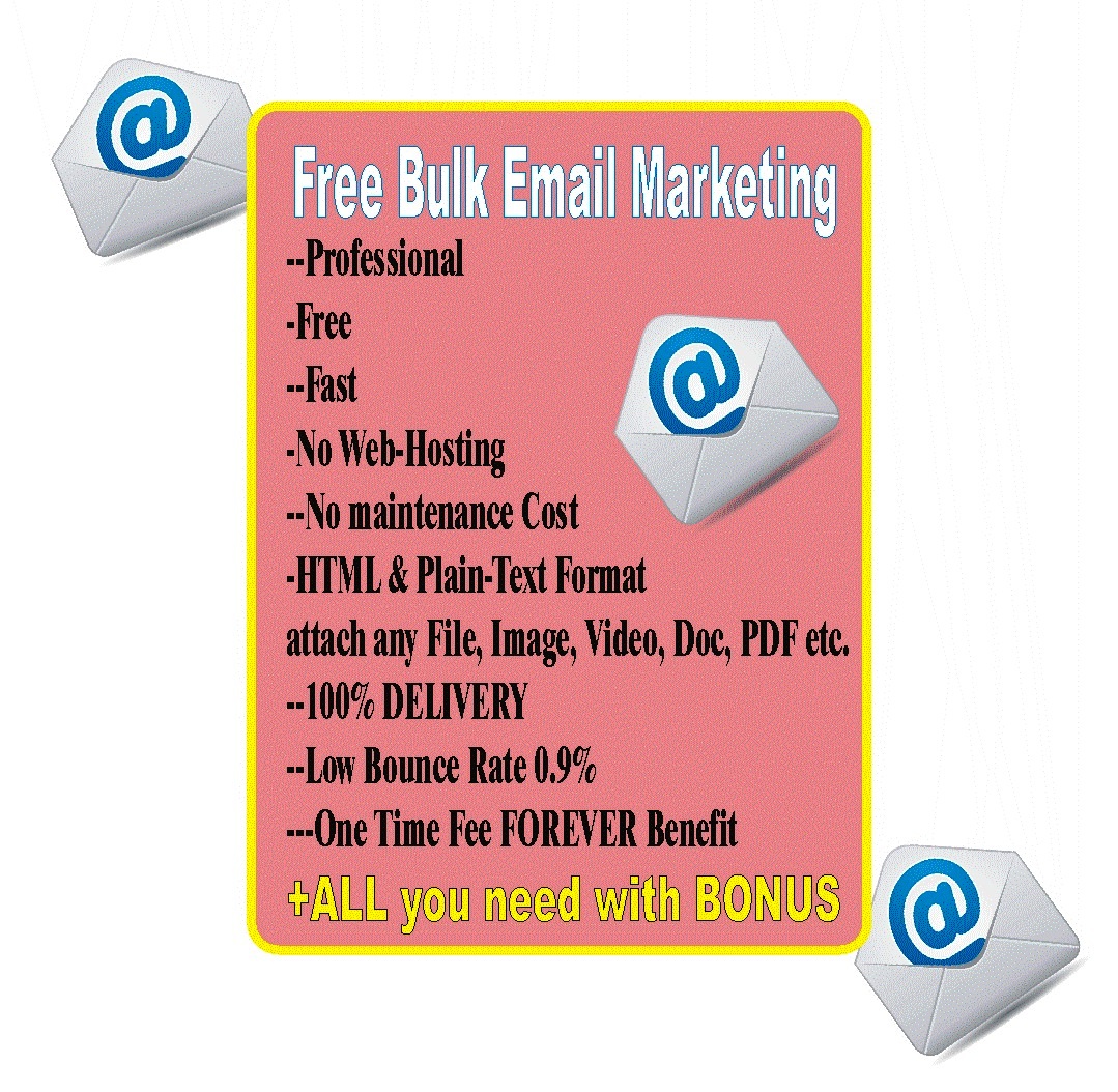 Bulk Email - Give You ALL You Need To Start a Self-Hosted BULK Email Marketing - Limited Time OFFER