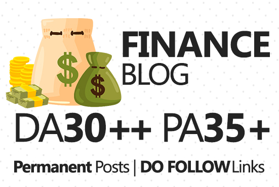 Write and do Guest Post in Finance blog