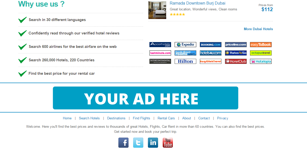 FULLY AUTOMATED TRAVEL, HOTEL, FLIGHT & CAR RENTAL WEBSITE BUSINESS SALE