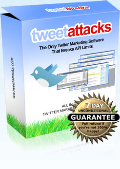 give You TweetAttacks Pro for Build thousands of Very Targeted and Real Human Followers