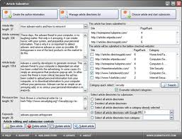  provide you generate 2 ArticleBuilder submitter software