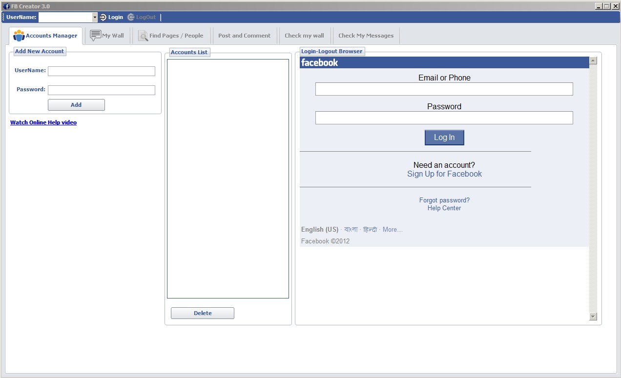 give Facebook Blaster Pro (FbCreator) 