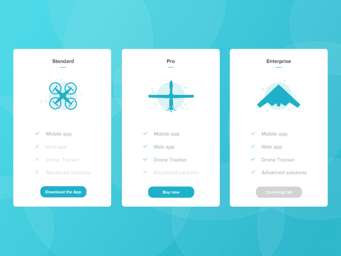 design web site and responsive user interface