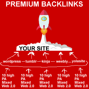 Premium Quality Web 2.0 Backlinks RANK BLAST to hit Google TOP SPOT