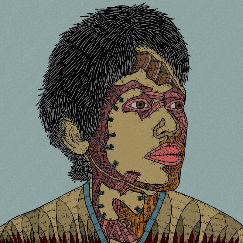 I will draw your photo into portrait ilustration