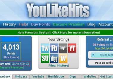 Give You A WORKING! YouLikeHits YouTube Views Imacro Script for only $5