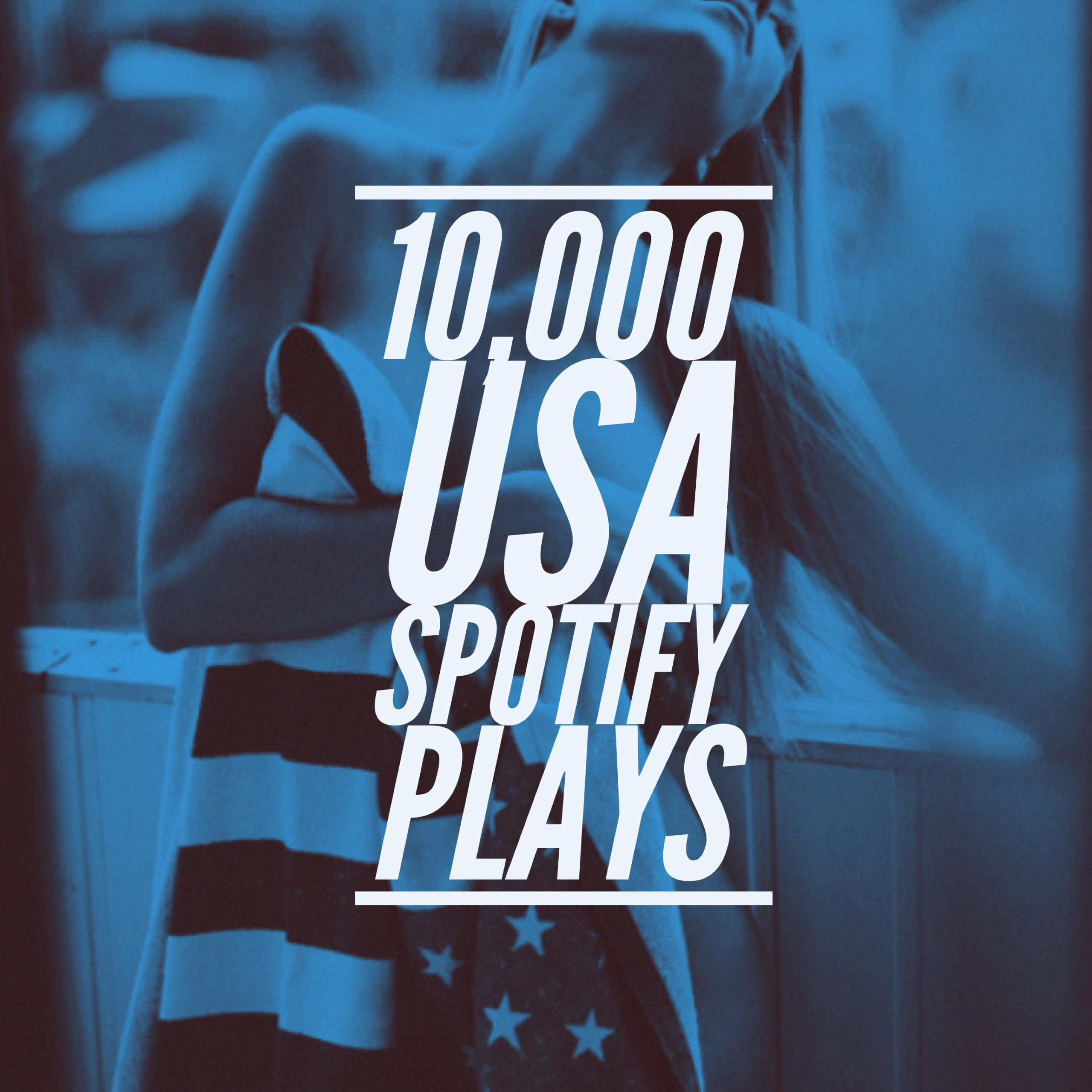 10,000 USA Spotify Plays