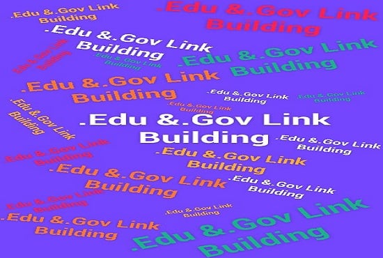 40 .edu and .gov high quality backlinks to Rank your website