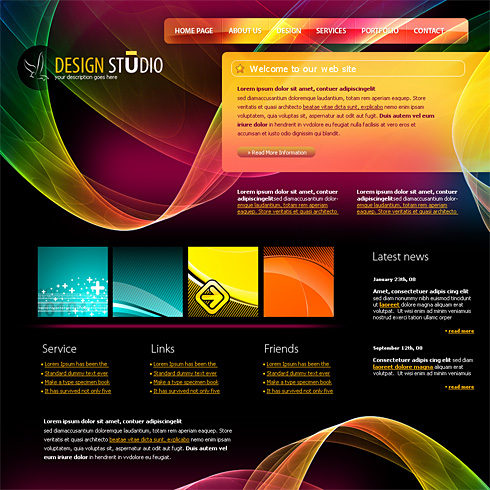 Devolop For You A Completely Unique Professional WEBSITE in 5days