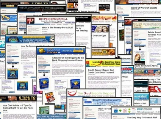 give awesome 47 Ready Made ClickBank Websites with MRR