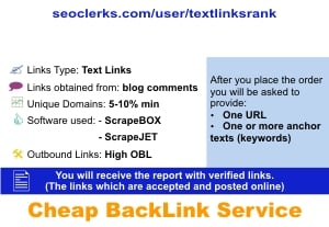 provide 15 dofollow back Links from unique domains