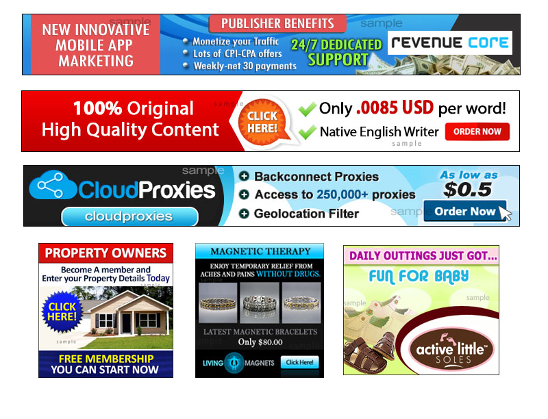 WEB BANNER/HEADER/ADS Design service 