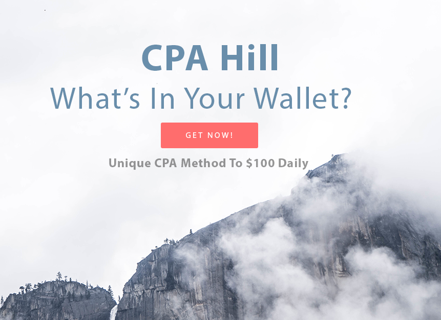 2017 Unique CPA Method To $100 Dollars Daily