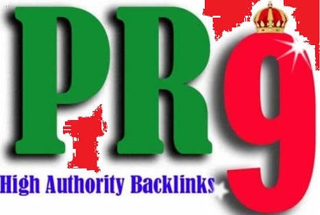 Provide you with real 85 PR9 Backlinks 