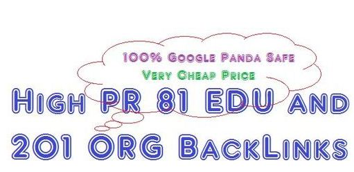 create 81 Edu and 201 Org, 282 Contextual Backlinks, 500 Words Unique Article