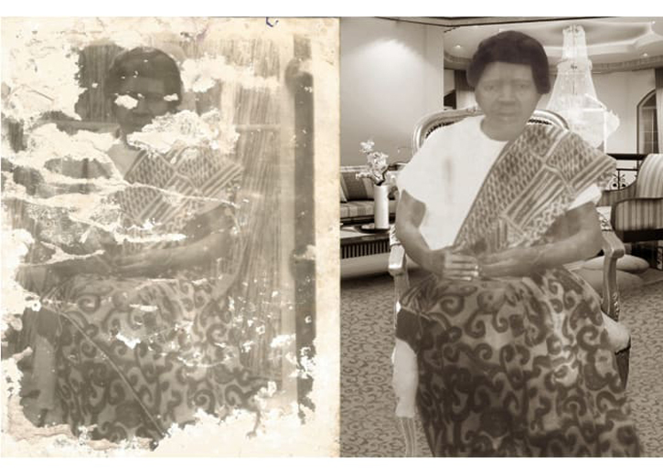 Restore Old Damage Photo, Remove Scratches, Blemish Etc