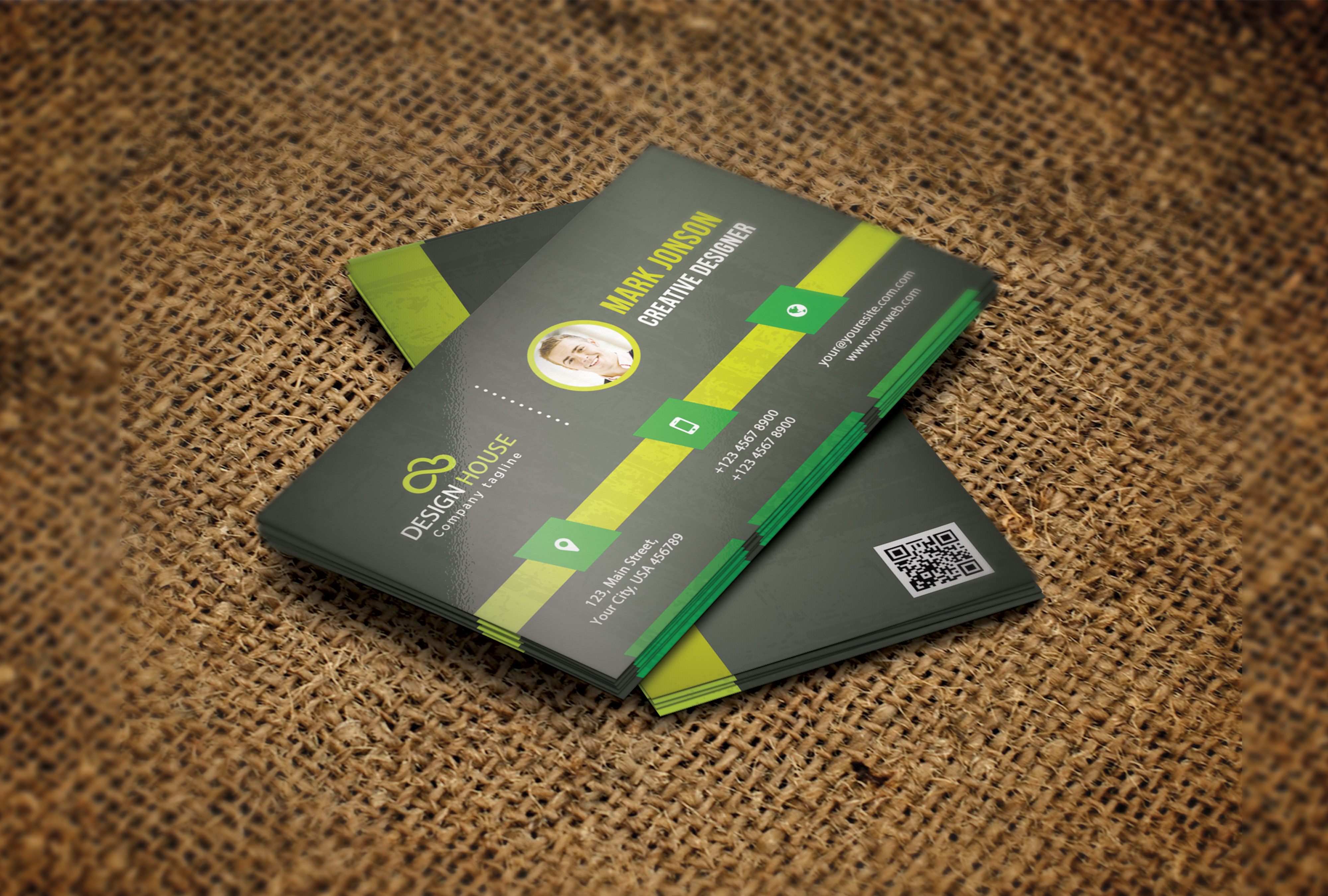 Make outstanding BUSINESS CARD within 24 hour