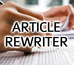  manually rewrite your 2 x 500 words articles for any topic