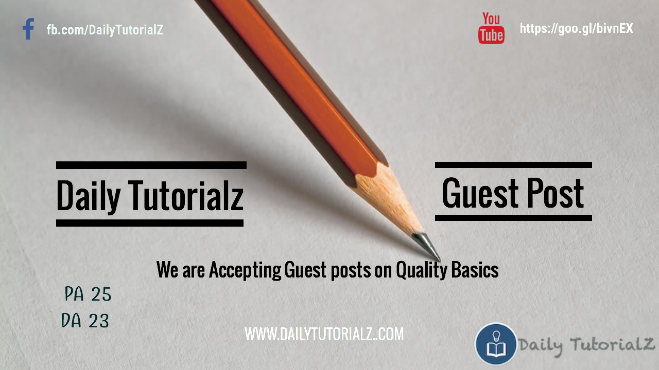 Guest Post Available: Tech Niche