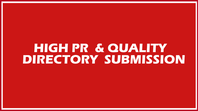 do 200 directory submission for your website, manually