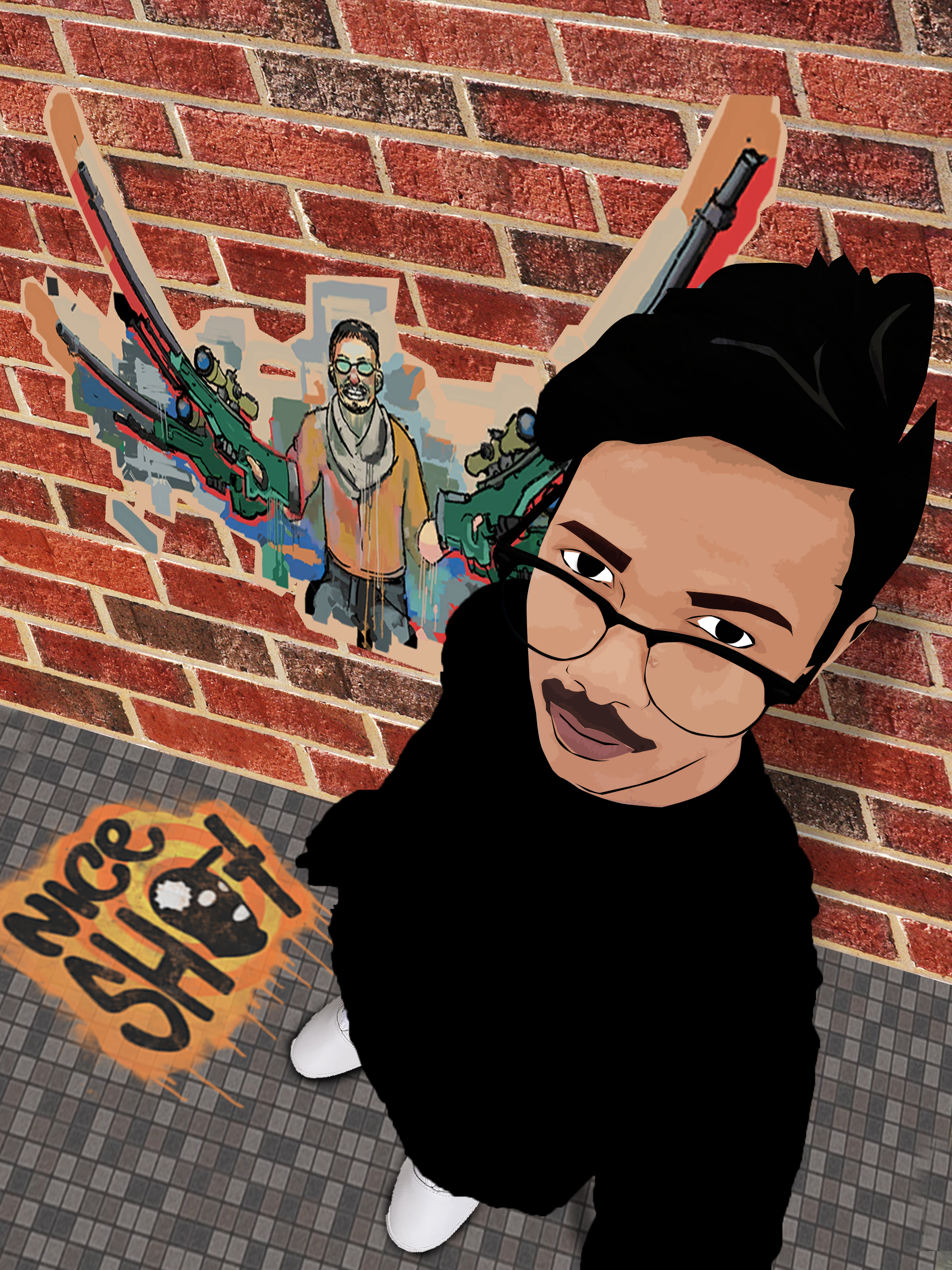 professionally edit your photo and vector it.