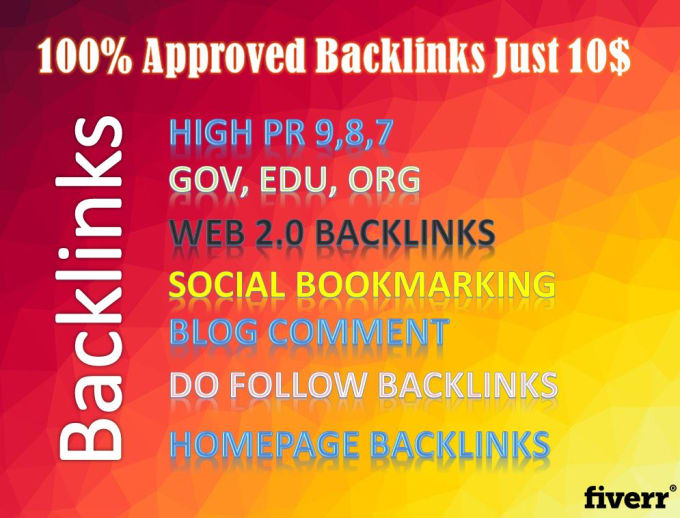 100 High Pr Backlinks Google Seo Friendly