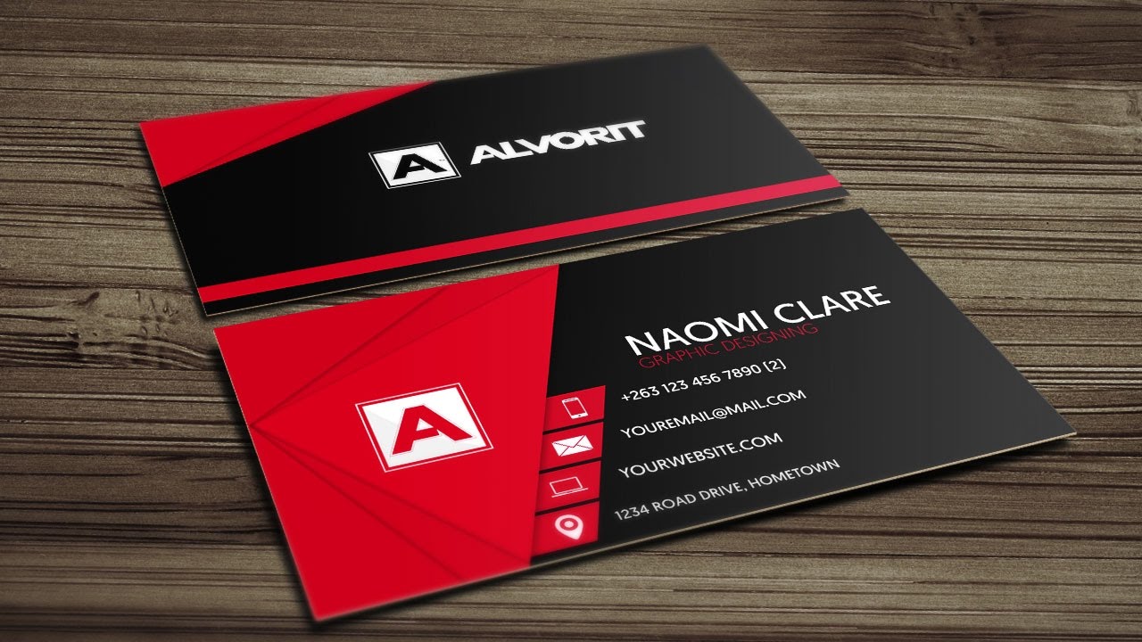 Professional Business card in 2 side  
