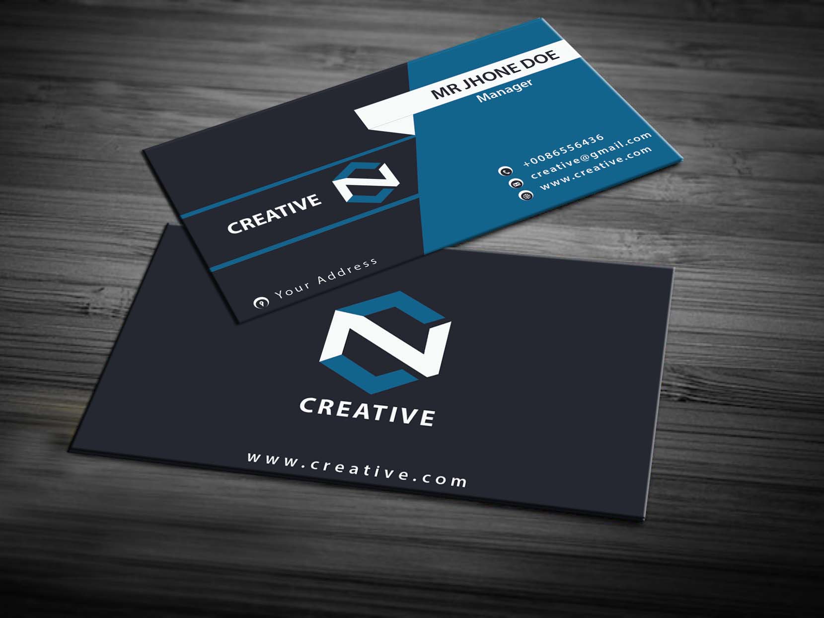  Design a professional double side Business card for $5