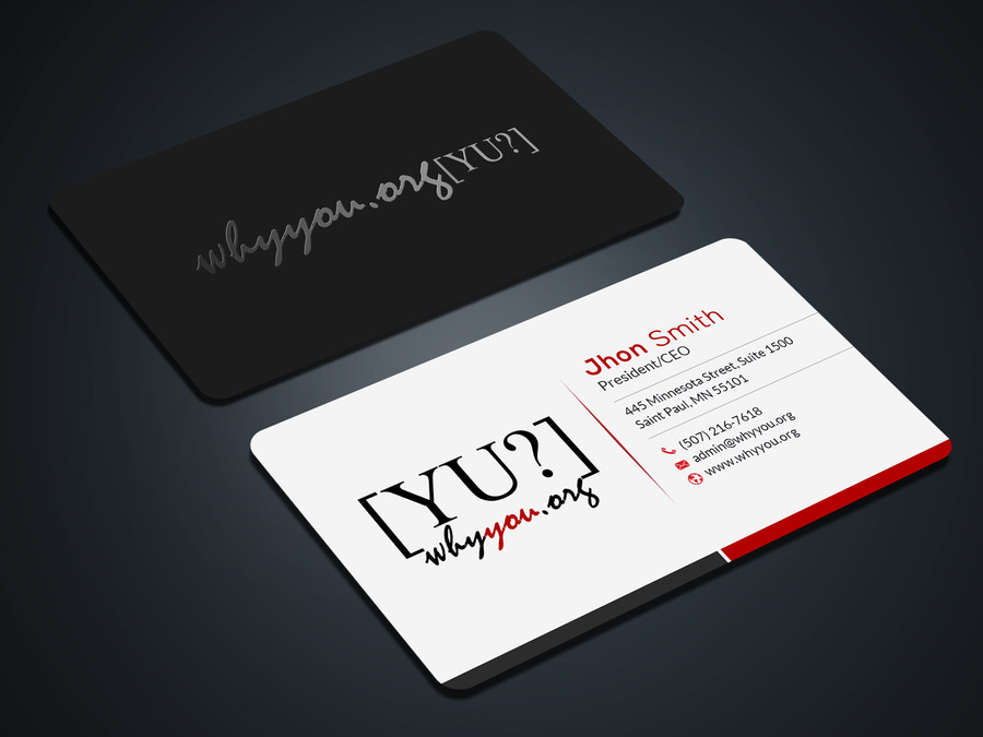 Design 2 unique and stunning business cards with source files