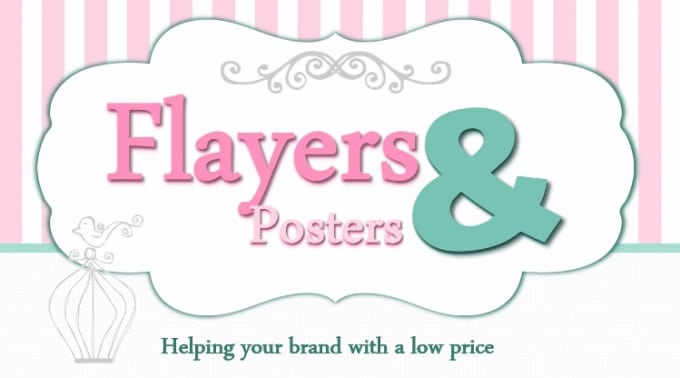  I will do any flyer,poster & logo design in 36 hrs 