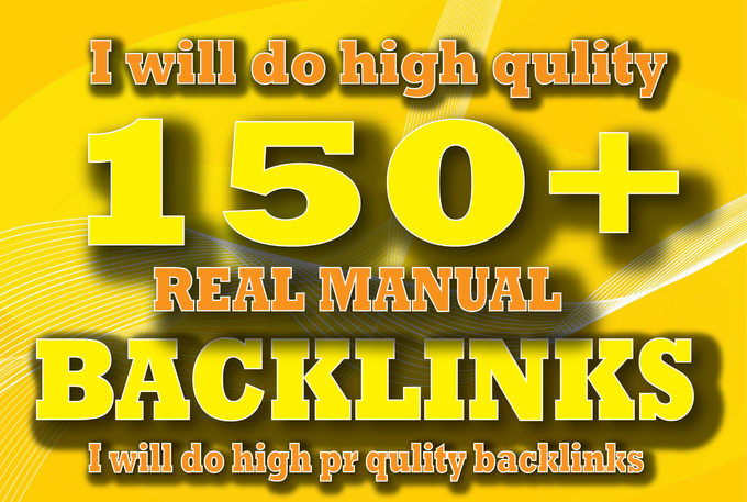 Provide 150 Backlink 10 $ 