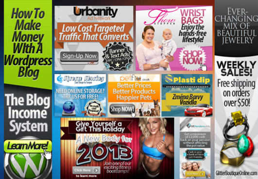 design a professional ad banner in 2 different sizes..@