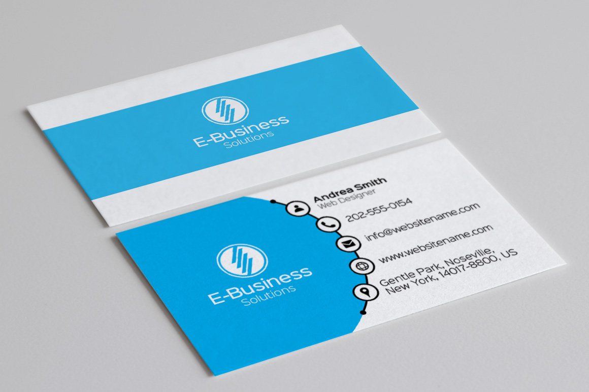 Get creative business card two varients PSD front and...