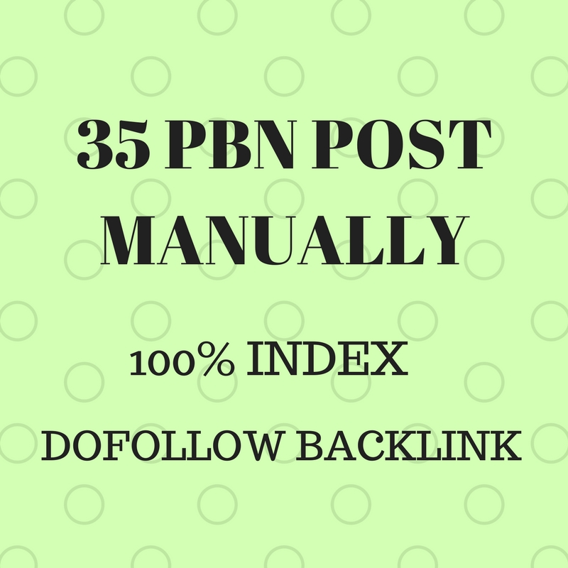 Build 35 Pbn Backlinks
