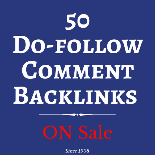 Low OBL, Low SPAM, Comment Backlink Service