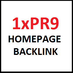 create 1x PR9  HOMEPAGE Backlink Dofollow Low OBL + BONUS