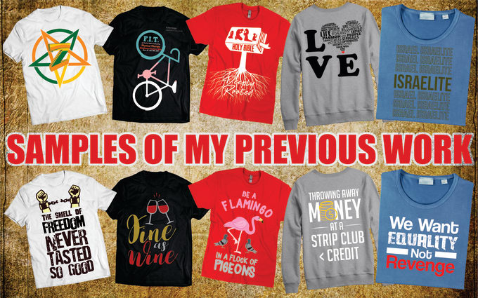 T-SHIRT DESIGN FOR EVERYONE (3 OPTIONS)